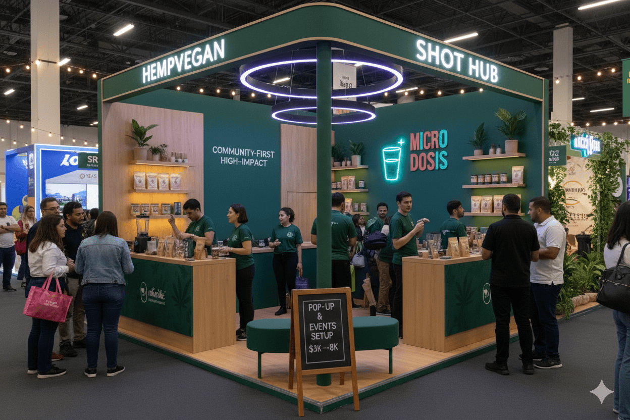 Hemp Vegan Pop-up & Events